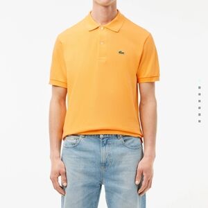 Lacoste Men's Golden Yellow Polo Shirt